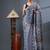 grey ethnic motifs silk cotton handloom jamdani saree