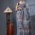 grey ethnic motifs silk cotton handloom jamdani saree