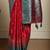 red banarasi satin silk ethnic motif sarees