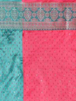 red banarasi satin silk ethnic motif sarees 5