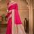 magenta woven design zari silk blend tussar saree