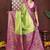 light_lime ethnic motifs zari tissue paithani saree