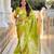 light_lime ethnic motifs woven design zari banarasi saree