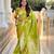 light_lime ethnic motifs woven design zari banarasi saree
