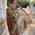 green woven design zari silk blend banarasi saree