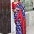 navy_blue floral ikat saree