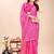 pink bandhani gotta patti pure chiffon bandhani saree