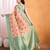 peach woven design zari banarasi saree
