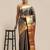navy_blue navy blue & golden ethnic motifs zari silk blend kanjeevaram saree