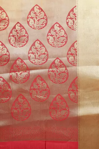 navy_blue navy blue & golden ethnic motifs zari silk blend kanjeevaram saree
