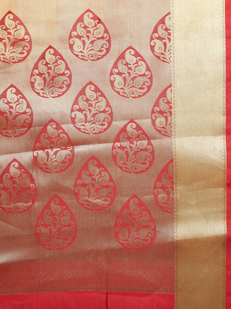 navy_blue navy blue & golden ethnic motifs zari silk blend kanjeevaram saree