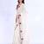 white embellished embroidered silk blend heavy work bandhani saree