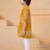 boys block printed cotton kurta pajama set