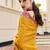 mustard floral woven design zari banarasi saree