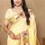 cream woven design zari silk blend paithani saree