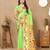 light_lime ethnic motifs woven design paithani saree