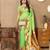 light_lime ethnic motifs woven design paithani saree