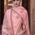 pink woven design paisley zari saree