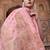 pink woven design paisley zari saree