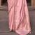 pink woven design paisley zari saree