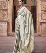 sea_green woven design zari saree