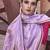 lavender ethnic motifs woven design zari saree