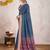 blue dabu pure crepe dabu saree