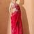 pink woven design zari banarasi saree