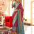 pink ethnic motifs zari silk blend patola saree