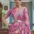 pink ethnic motifs zari woven muga saree