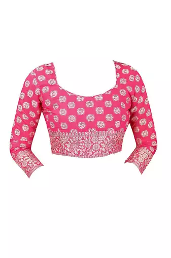 pink ethnic motifs zari woven muga saree