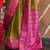 green woven design zari silk blend patola saree