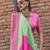 green woven design zari banarasi saree
