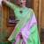 mauve woven design zari banarasi saree