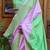 mauve woven design zari banarasi saree