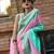 pink ethnic motifs zari banarasi saree