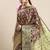 purple woven design ethnic motifs zari organza saree
