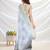 white zari pure georgette designer saree
