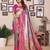 purple woven design zari silk blend designer banarasi saree