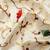 off_white off white & red floral embroidered silk cotton saree