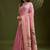 pink woven design zari handloom paithani saree