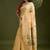 gold floral printed zari paithani saree