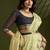 light_lime floral woven design zari paithani saree