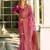 pink women woven design zari silk blend kanjeevaram saree