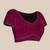 pink pink & brown ethnic motifs woven design beads & stones saree