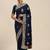 navy_blue navy blue vichitra ethnic motifs embroidered silk blend saree