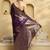 purple ethnic motifs woven design zari banarasi saree