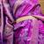 magenta woven design zari satin banarasi saree