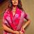 pink ethnic motifs woven design zari satin banarasi saree