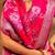 pink ethnic motifs woven design zari satin banarasi saree